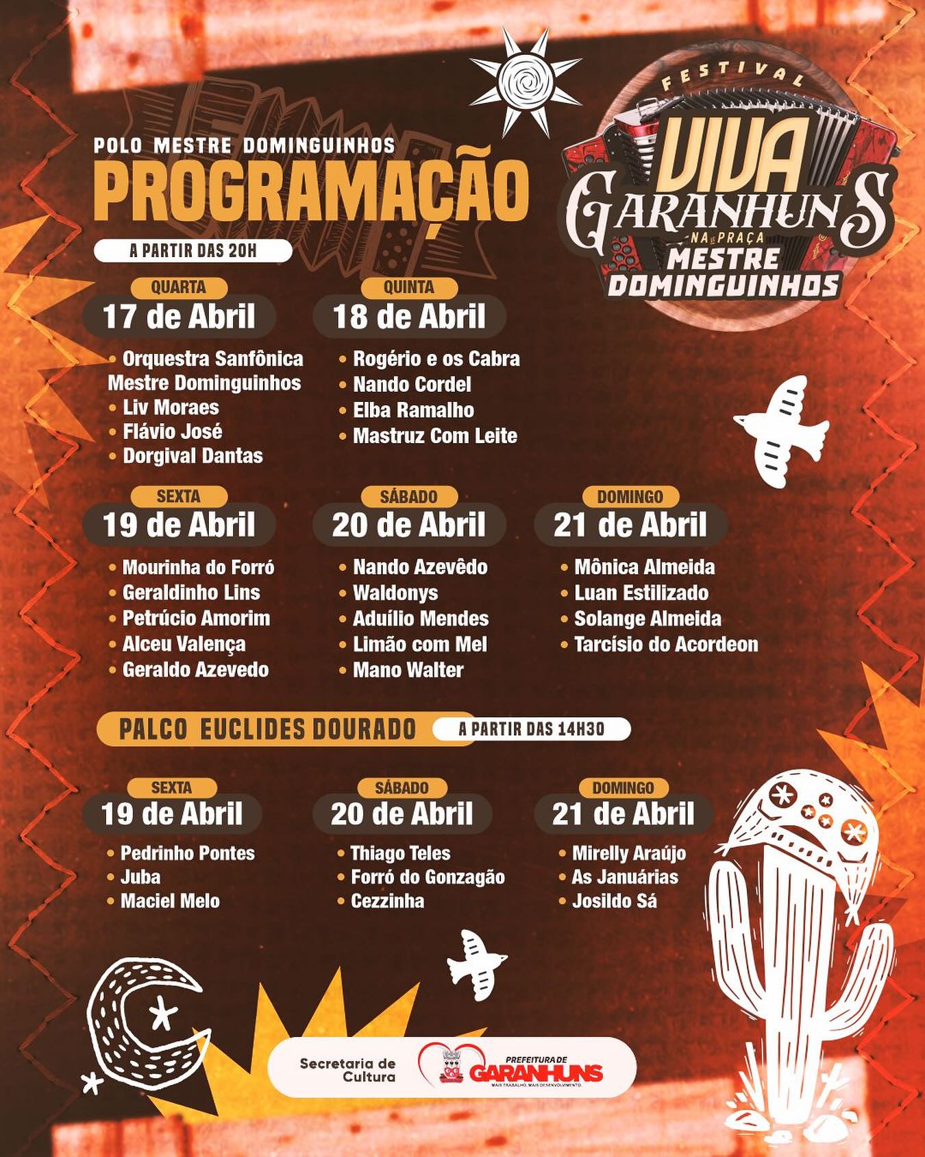 Confira Programa O Da Edi O Do Festival Viva Garanhuns Portal